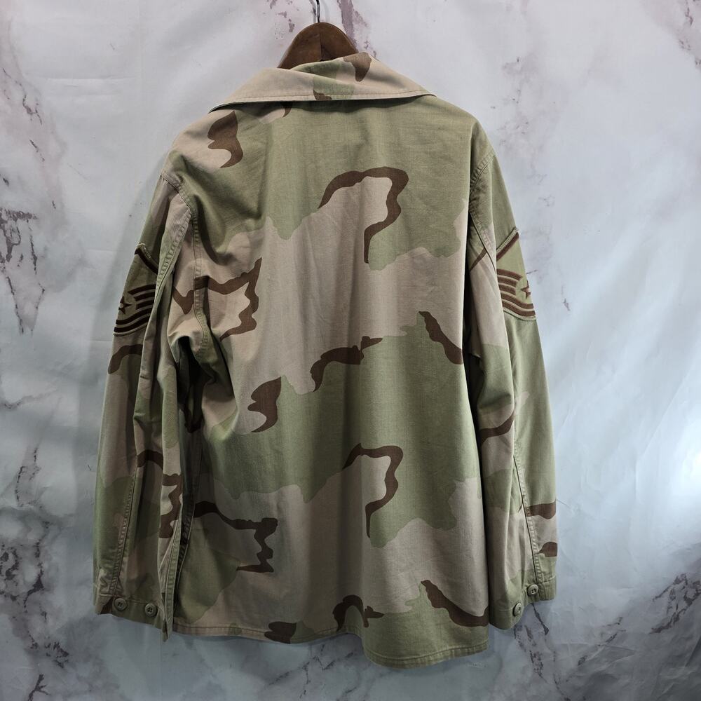 Vintage Desert Camo Jacket Mens Large Regular Coat Shirt 3 Color Air Force - Picture 5 of 11